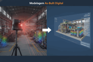 Modelagem e As-Built Digital: a realidade da planta na palma da sua mão